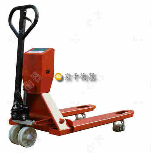 手动叉车称