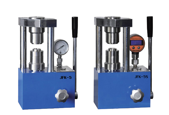 精勝JFK-5S數(shù)顯手動紐扣電池封口機(jī)|紐扣電池拆口機(jī)|5噸數(shù)顯壓力表