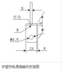 爐壁表面熱電偶WRNK2-191M