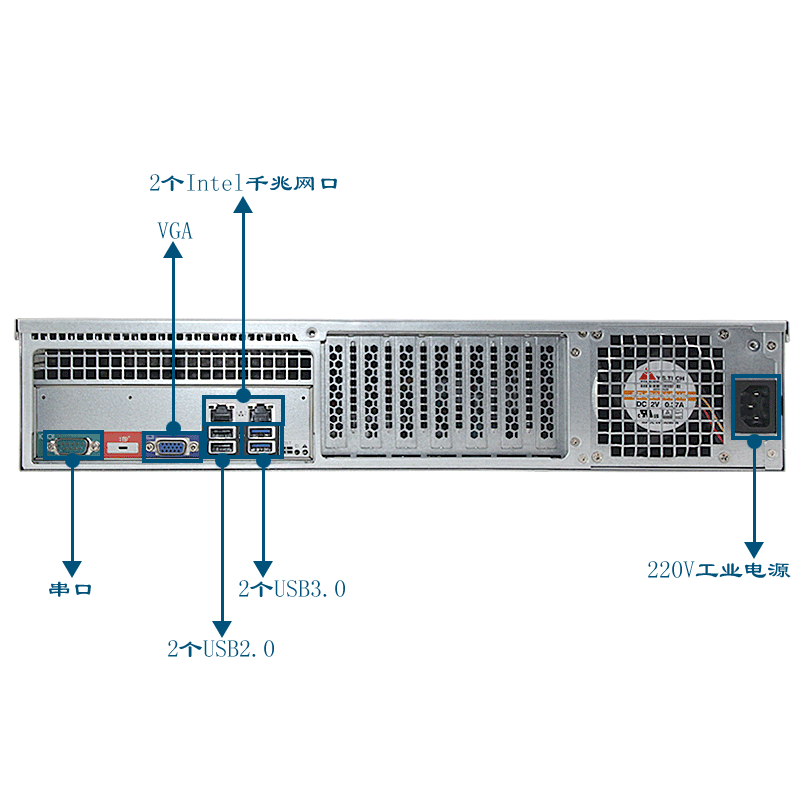 東田2U機架式工控服務器ISC-23212-IS1200V3至強Xeon E3 v3服務器 