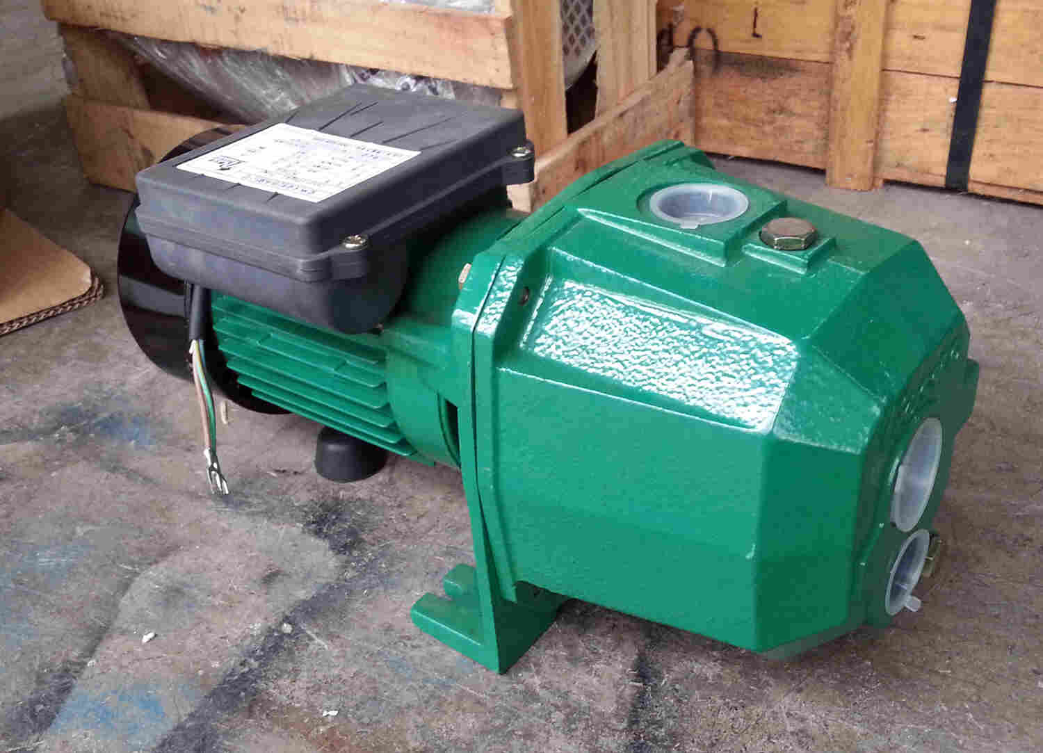 博士多pc-380深井增压泵1寸管径卧式 家用单相泉井地面bossco抽水泵