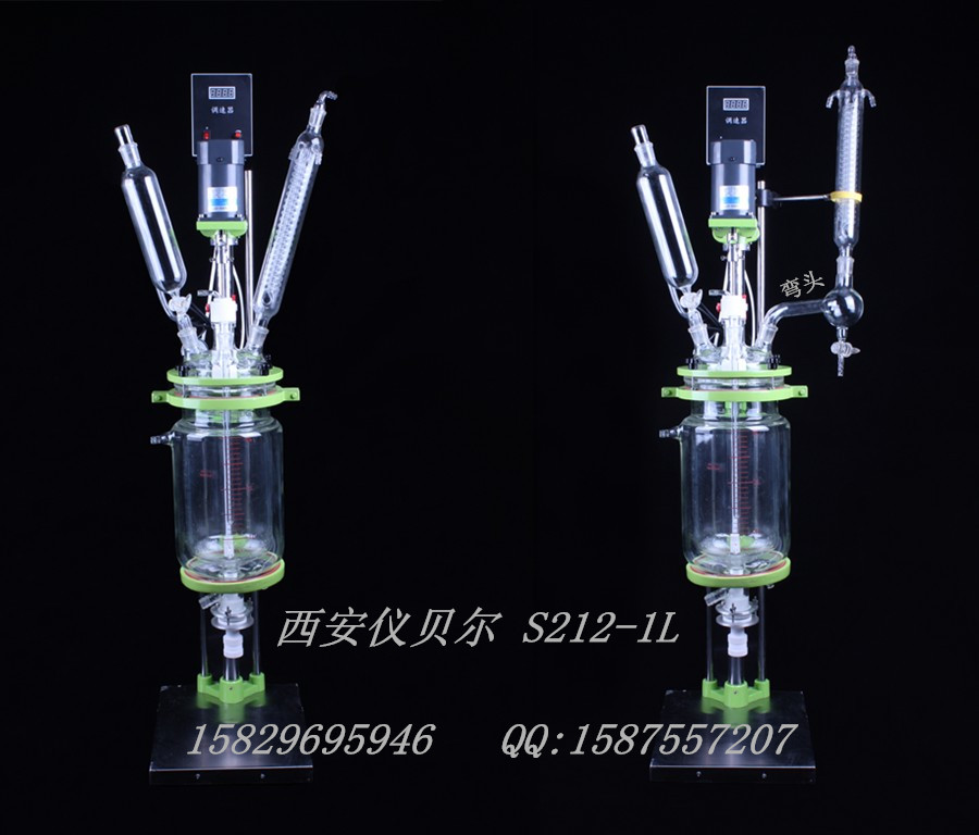 双层玻璃反应釜S212-50L