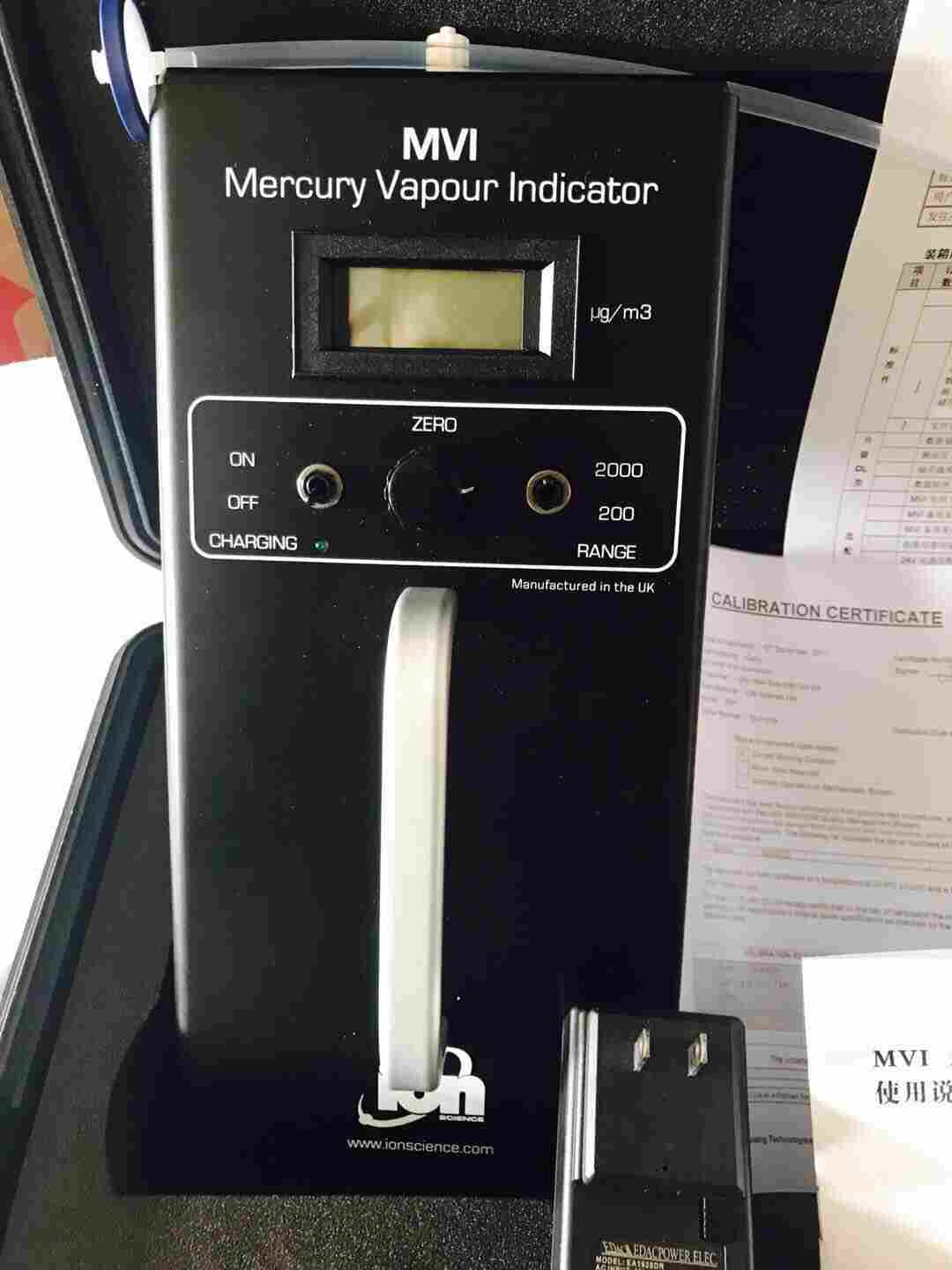 英国离子汞蒸汽检测仪MVI