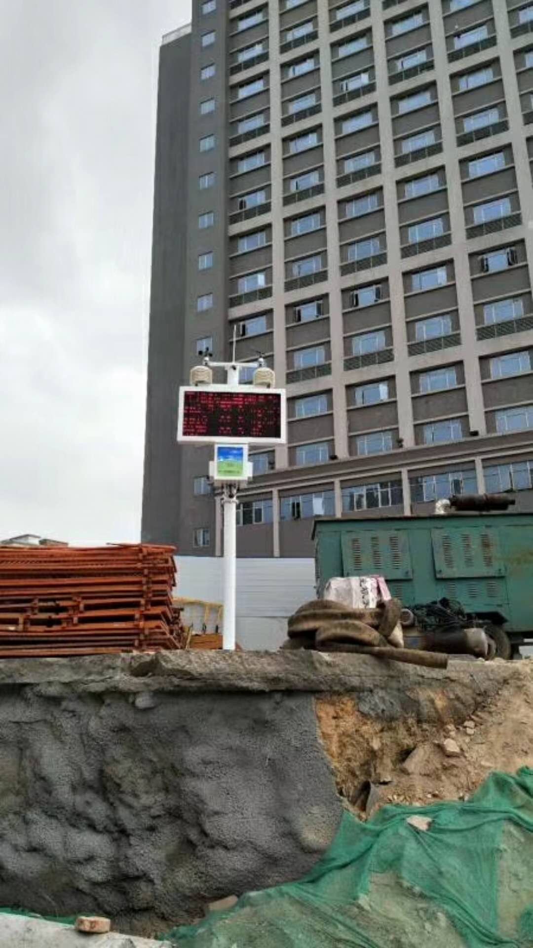 深圳市宝安区工地TSP扬尘浓度监测设备