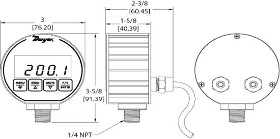 Dwyer DPG-200 系列數(shù)字壓力表