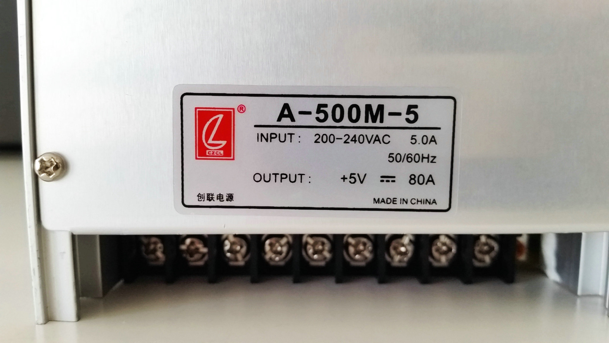 创联A-500M系列标准显示屏电源