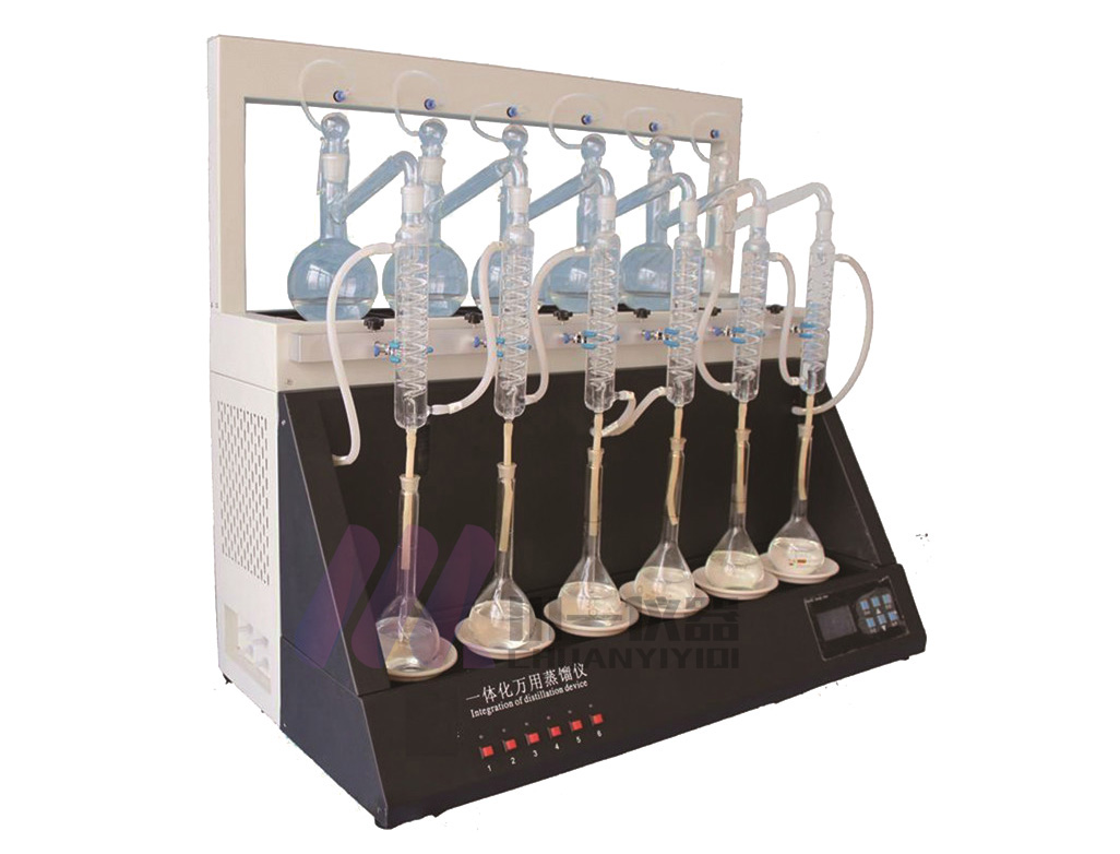 经济型一体化蒸馏仪CYZL-6Y全玻璃蒸馏器