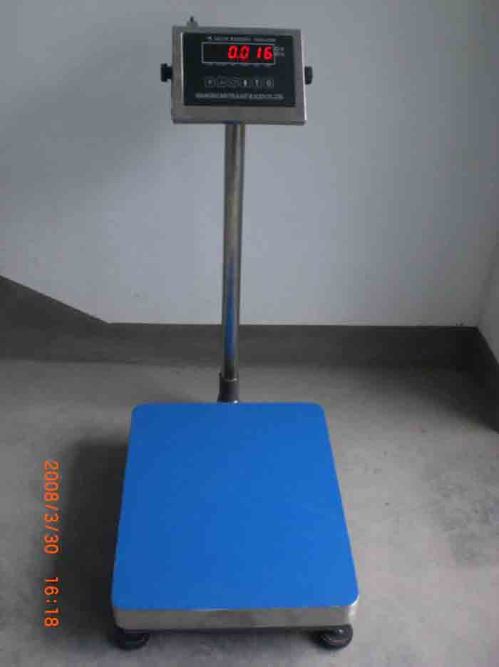 东营tcs-50公斤智能电子秤的标准配置和产品特点