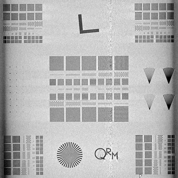 德國QRM納米型(NANO)顯微CT柱狀測試圖樣