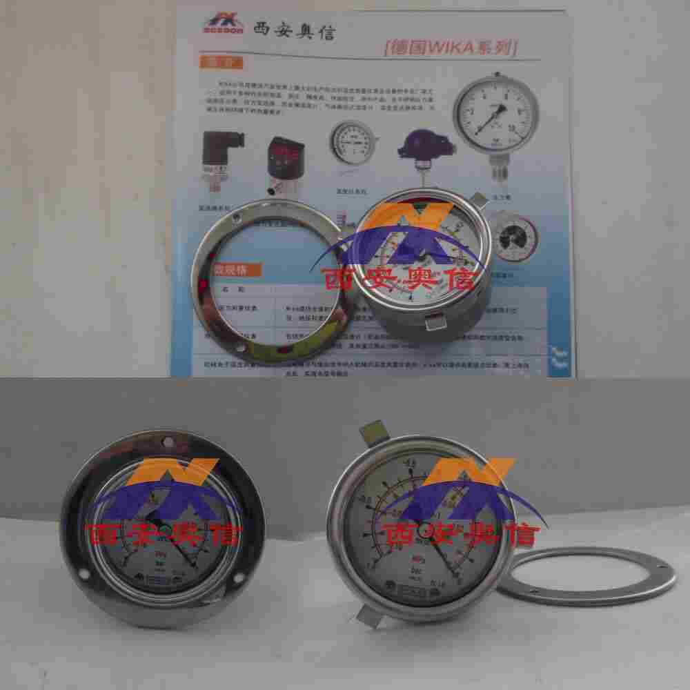 威卡232.50.160不锈钢压力表 WIKA波登管压力表 60MPa压力表