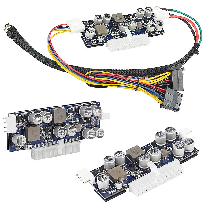 MINI ITX電源 300W直插式電源模塊 DC/ATX電源板