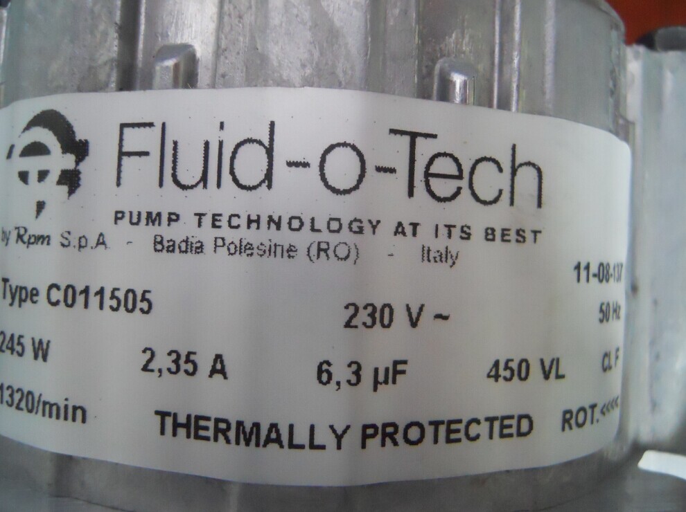 PO032X叶片泵FLUID-O-TECH火热倾销