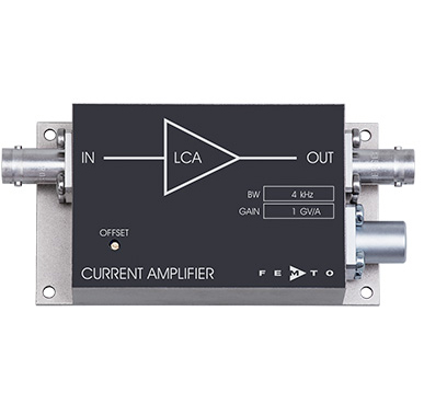 DHPCA-100具有可调放大的快速电流放大器