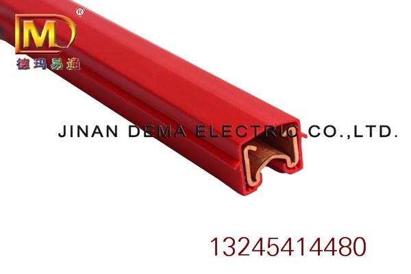 无氧铜安全滑触线 组合式滑导线DM-T铜导体滑线 济南滑触线价格