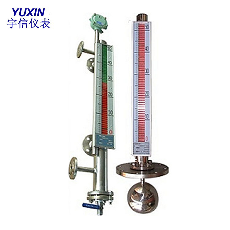 供应带报警磁翻板液位计 适合于压力容器的液位与界位测量