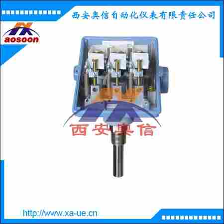 美国UE安徽代理 UE温度开关800-6BS-W050-XY468 温度指示开关温包式带指示温度控制开关​