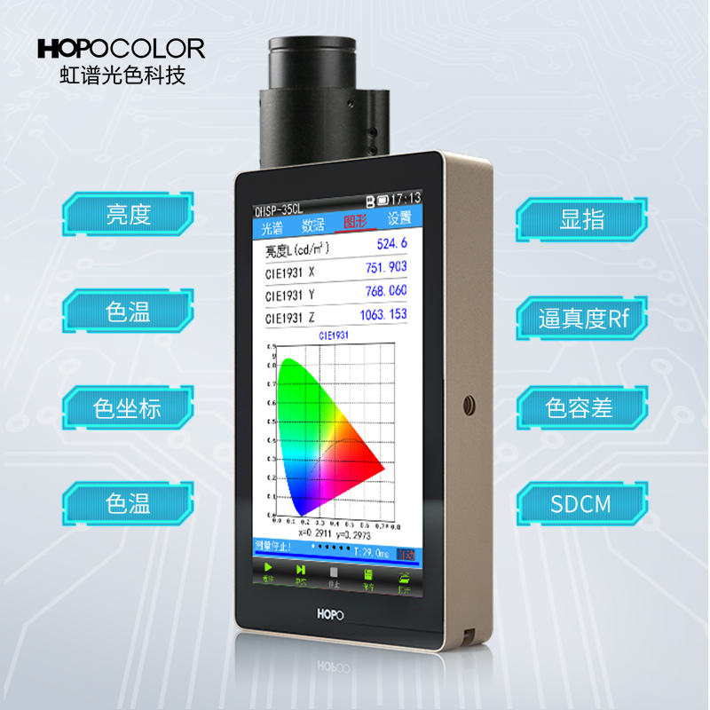 OHSP350L屏幕亮度計(jì) 顯示器 電視 背投等亮度測(cè)試儀 地物光譜儀