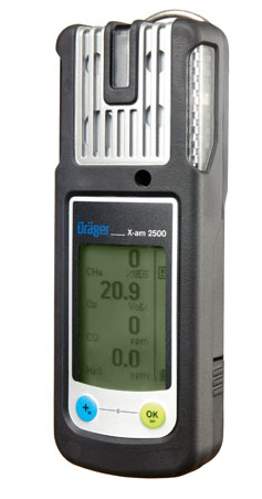 德尔格便携式 X-am® 5600 六合一多种气体检测仪