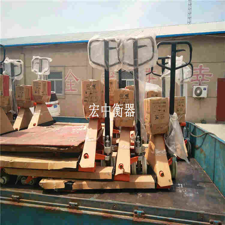 云南昭通1T电子叉车秤 工矿业称重地磅