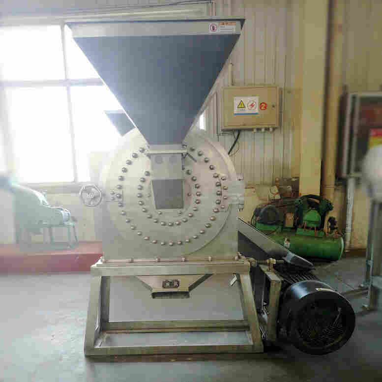 不锈钢化工原料粉碎机 结块化工产品粉碎机 山东不锈钢粉碎机