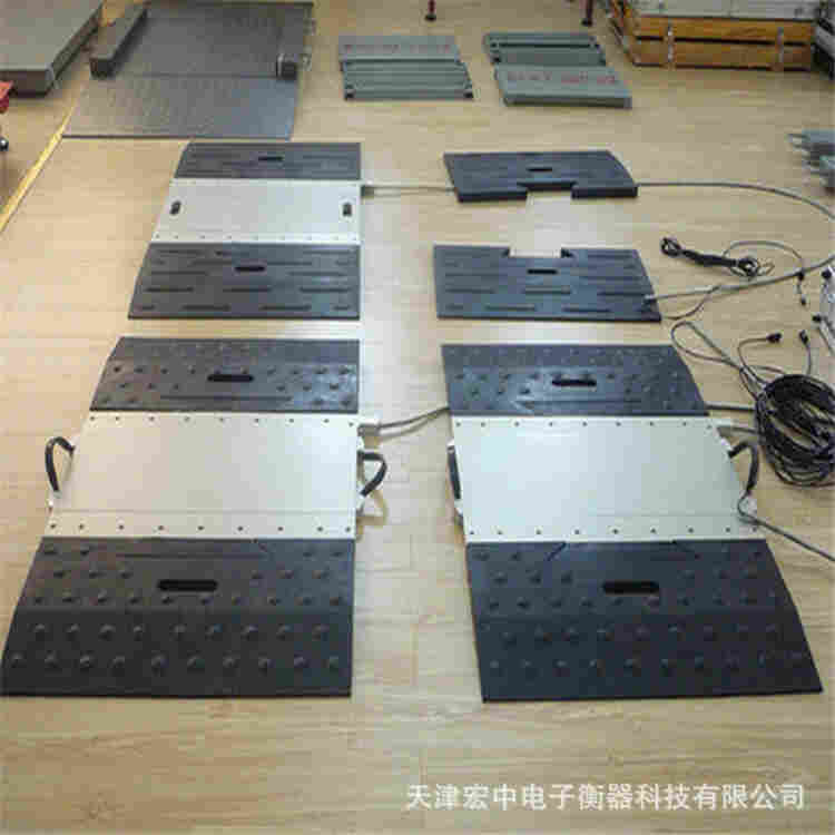 酒泉市80T便携式汽车地磅 有线轴重秤价格