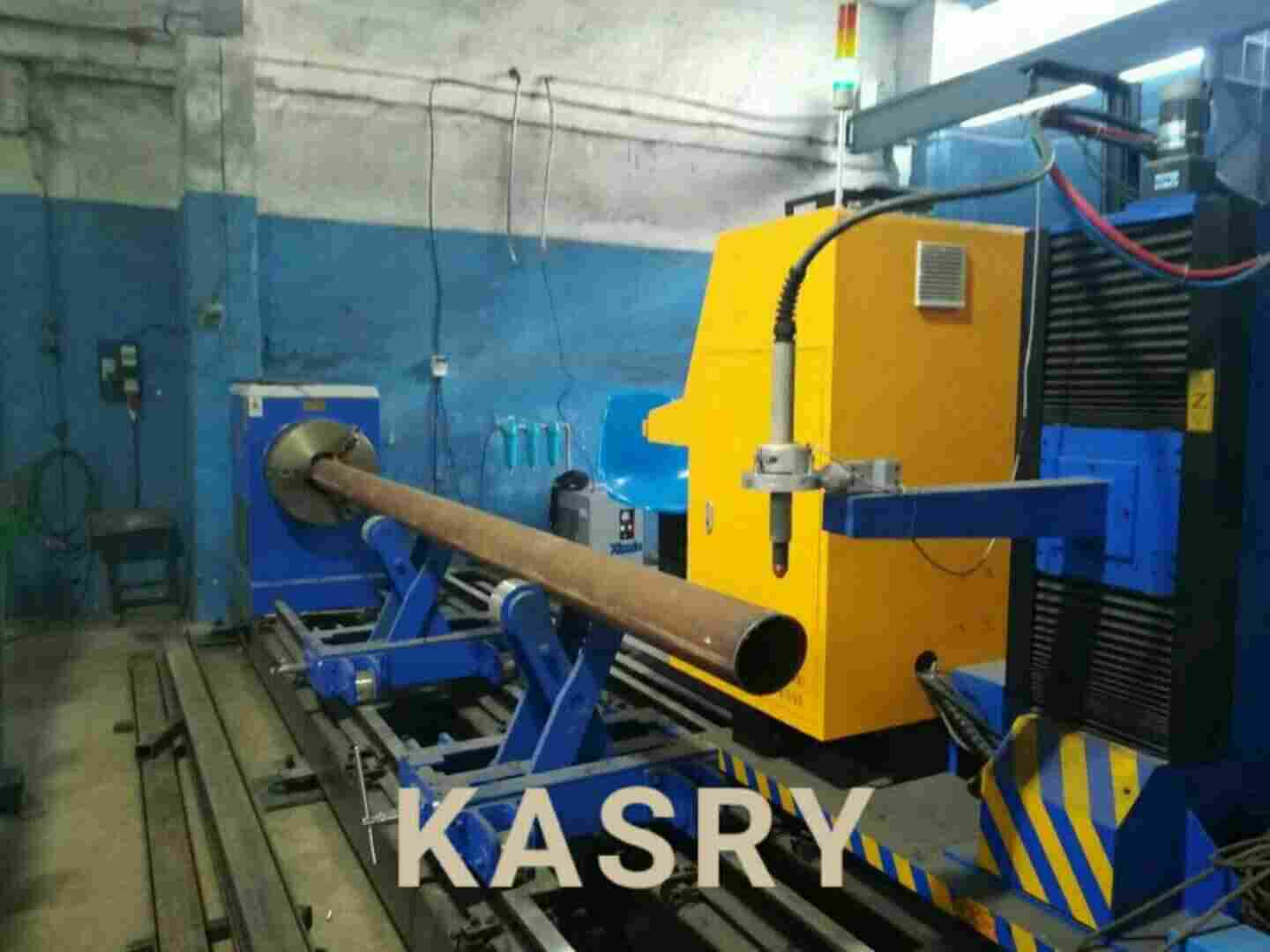 工业型三轴两联动圆管相贯线切割机