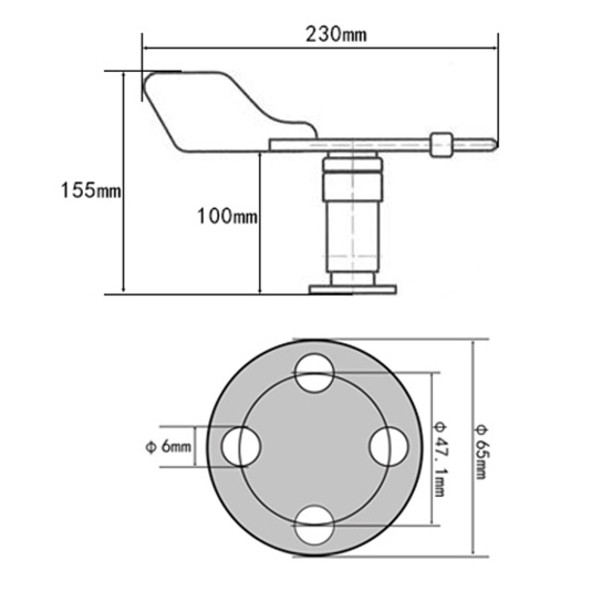 建大仁科 聚碳風向傳感器