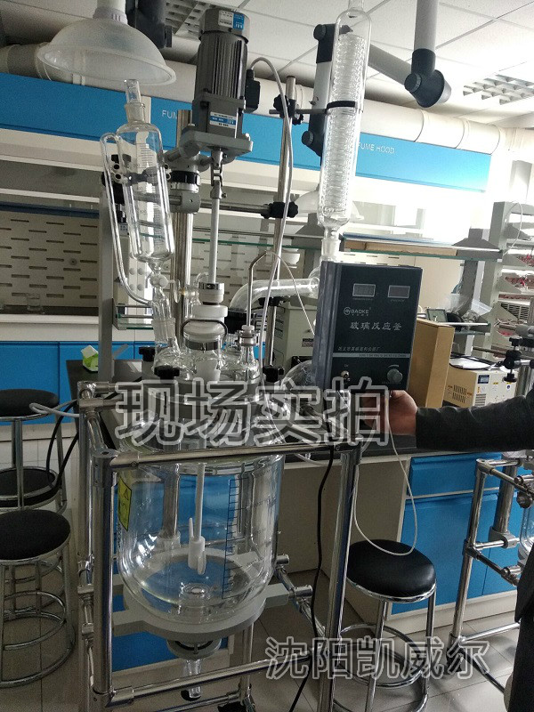 吉林化学实验室双层玻璃反应釜整套设备价格