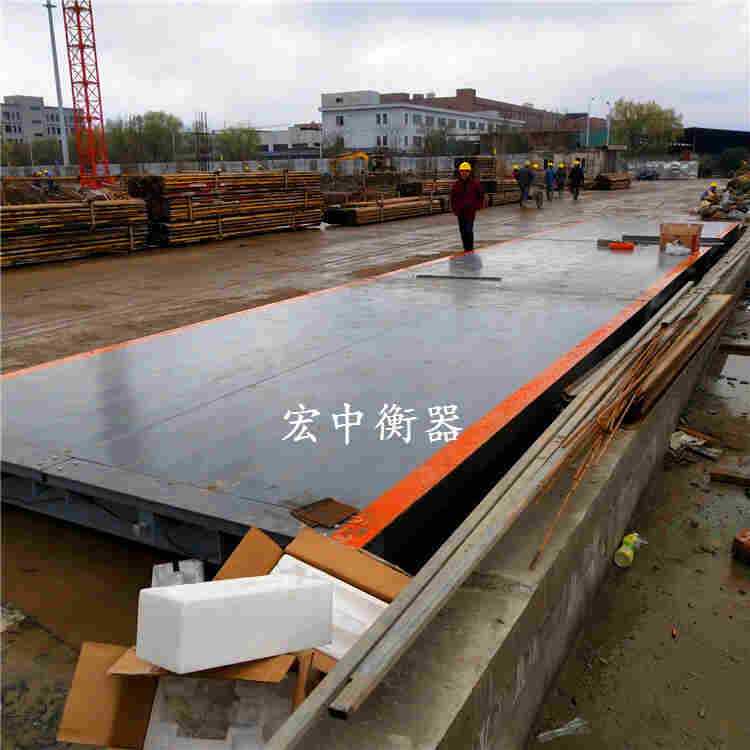 黔南州120吨电子汽车衡基础图纸