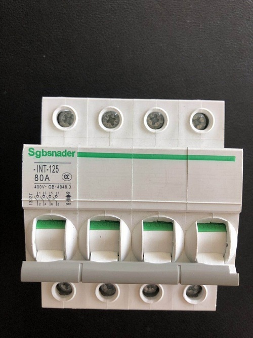 上海施耐德電氣隔離開關INT100-4P