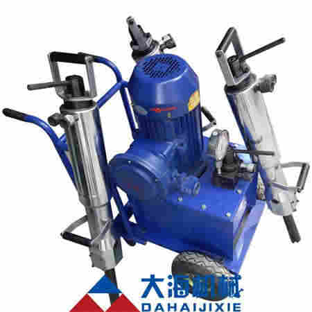 液压劈裂棒开挖井桩岩石设备 液压劈石机