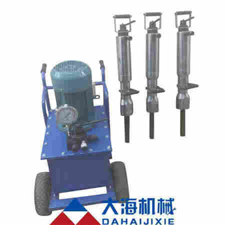 机载式劈裂机非放炮开挖岩石的方法 岩石混凝土分裂机