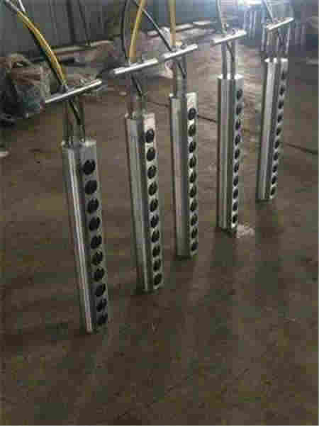 液压开山机挖方桩用什么设备*快 岩石液压破裂机