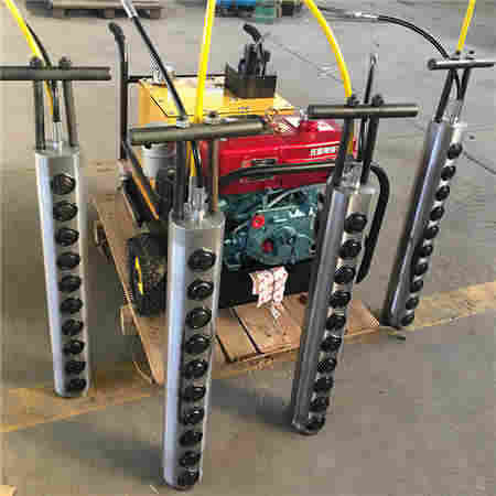 岩石劈裂棒开山切石头的机器 一分六岩石劈裂机