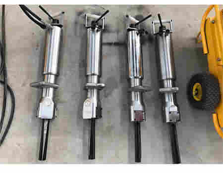 机载式劈裂机非放炮开挖岩石的方法 岩石混凝土分裂机