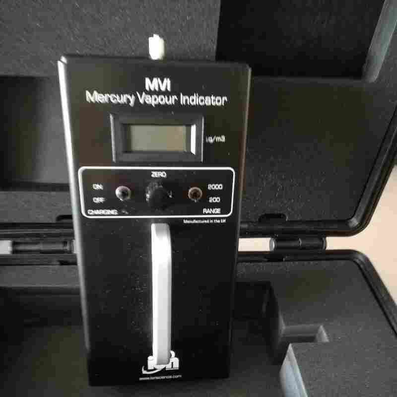 英国离子MVI汞蒸气检测仪可测环境汞含量