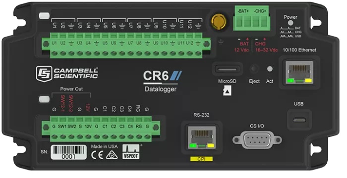 Campbell CR6數(shù)據(jù)采集器