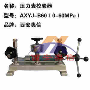 AXYJ-B60油压校验台0-60Mpa 高压校验装置