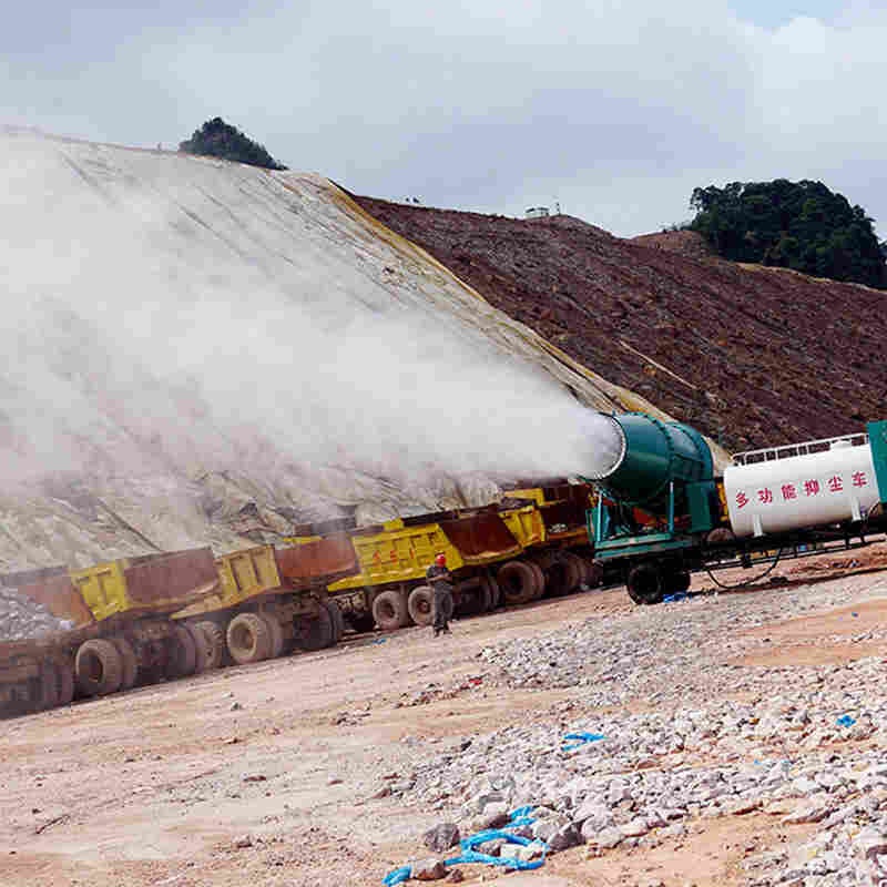 全自动喷雾机 环评移动式雾炮机