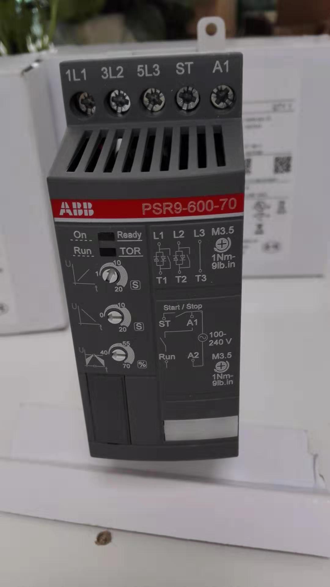 ABB PSR軟啟動(dòng)器參數(shù)PSR16-600-11