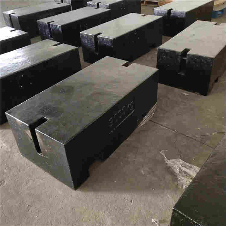 厦门市2T矩形校磅砝码价格 标准配重块