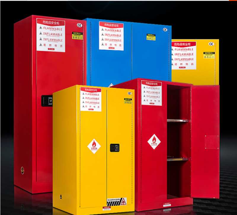 工业防火防爆柜45加仑 化学品生物安全柜 酸碱柜实验室耐腐蚀化学品安全柜