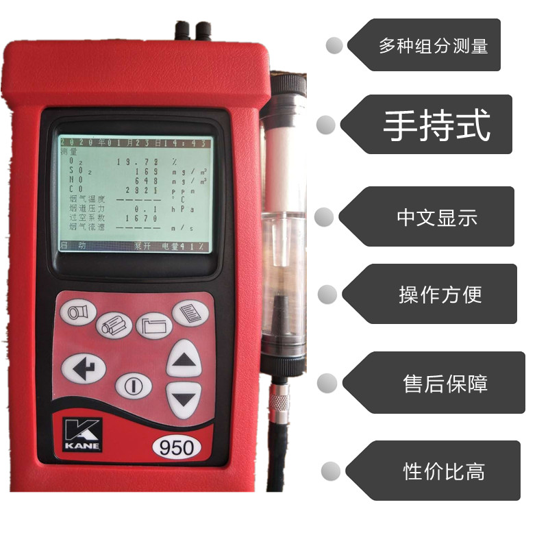 英國凱恩KM950煙氣分析儀