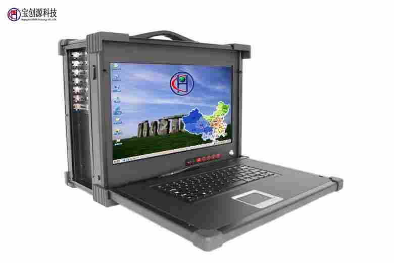 宝创源高端服务器便携机-17宽屏便携式工控机PWS-BC170MW