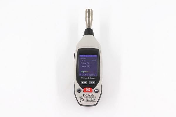 手持式PM2.5PM10粉尘颗粒物检测仪DL-520A PM2.5PM10检测仪