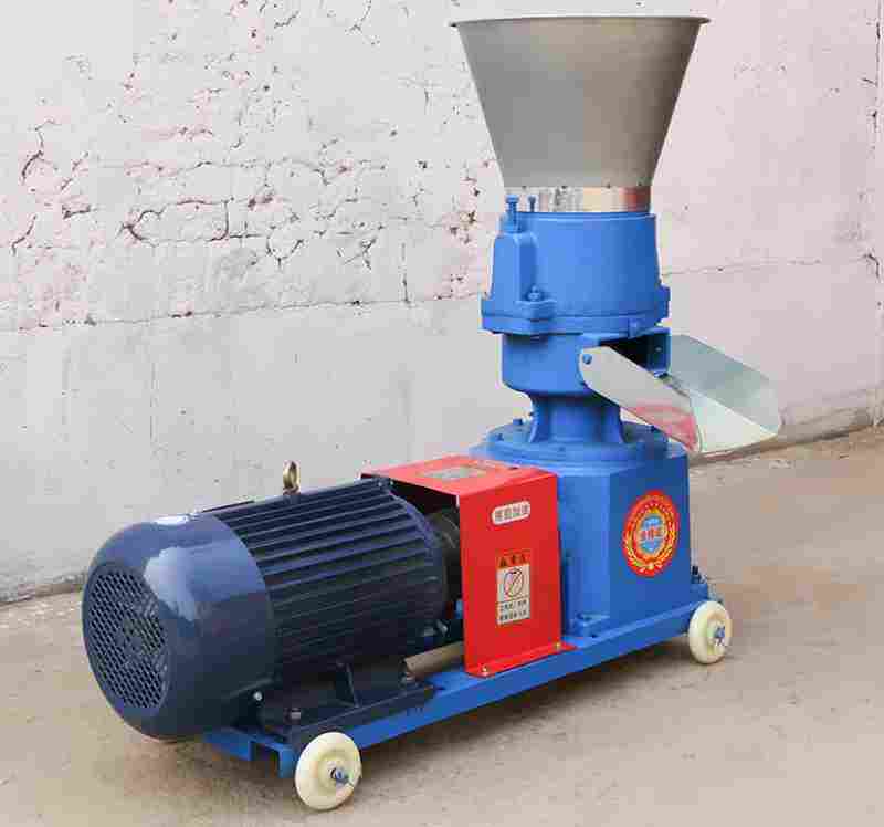 羊饲料秸秆颗粒机 养羊饲料颗粒机 家用羊饲料颗粒机