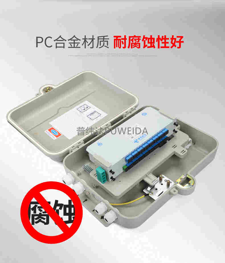 8芯光纤楼道箱图文并茂