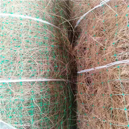 厂家直销 抗冲刷植物纤维毯 植生绿化草毯 椰丝植被毯 秸秆草毯