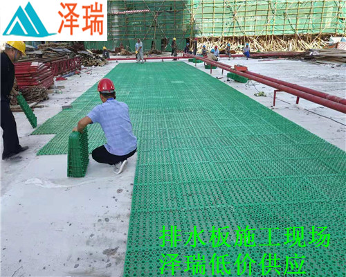 ：桂林2公分绿色排水板(撕裂性能强