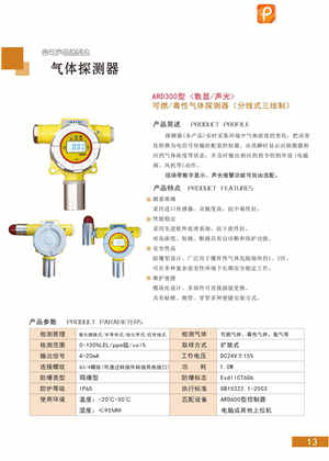 河南氣體泄漏檢測聲光報警檢測儀器